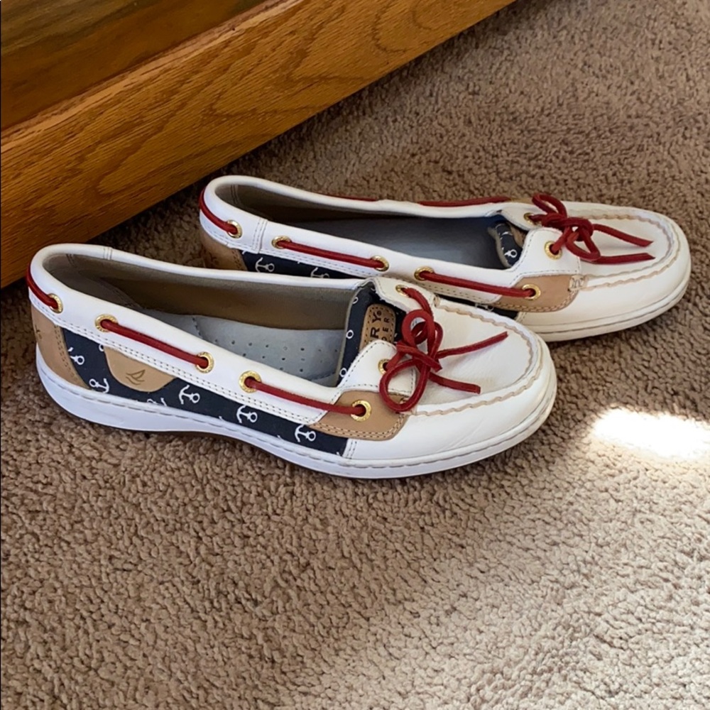 Sperry  Topsider nautical slip on‘s 7M